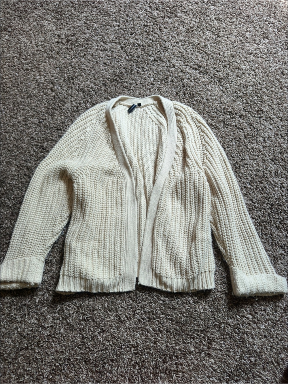 Women’s cream cardigan